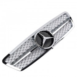 Εμπρόσθια μάσκα AMG look για Mercedes-Benz C-Class (W203, S203)